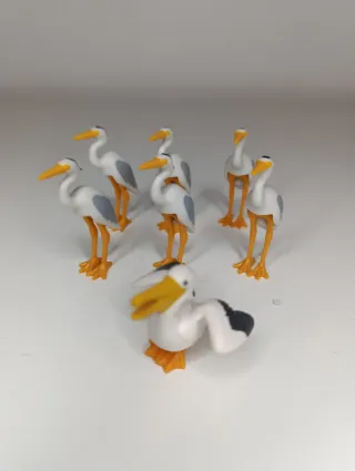 Lote Playmobil: Garzas y Pelícano