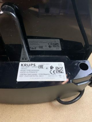 Cafetera Krups Superautomática Negra