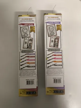 Pack Varitas Mágicas Harry Potter y Hermione