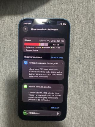 iPhone 12 Azul 128GB