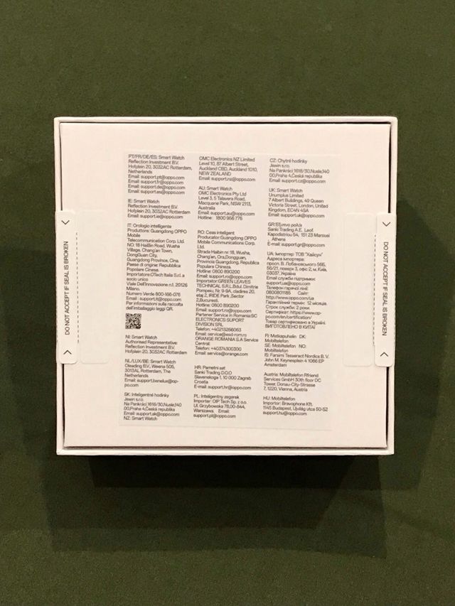 OPPO Watch S color Silver Gleam