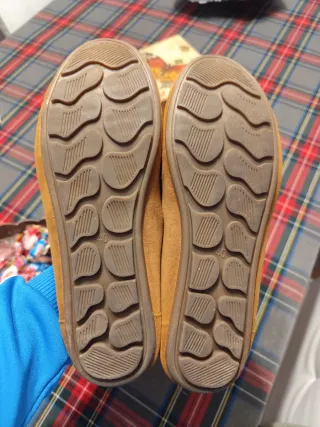 Zapatos mocasines ante mujer