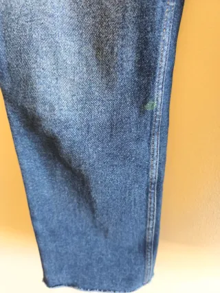 Vaquero azul oscuro ZARA