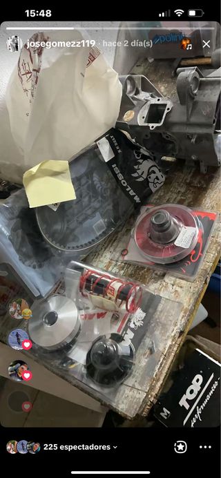 Malossi Testarossa Cilindro minarelli horizontal