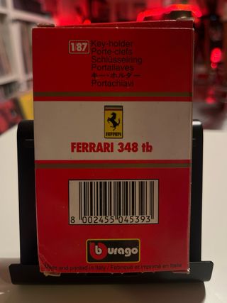 Llavero Burago Ferrari 348 tb
