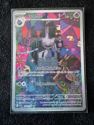 Carta Pokemon Banette 234/217