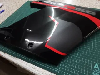 Carenado DERBI GPR 50 2007 Negro/Rojo