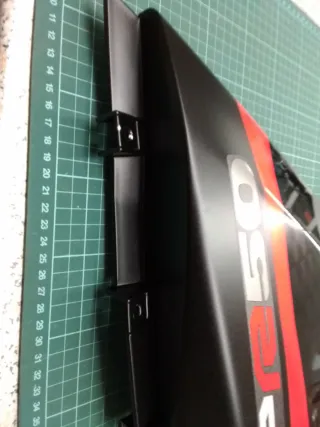 Carenado DERBI GPR 50 2007 Negro/Rojo