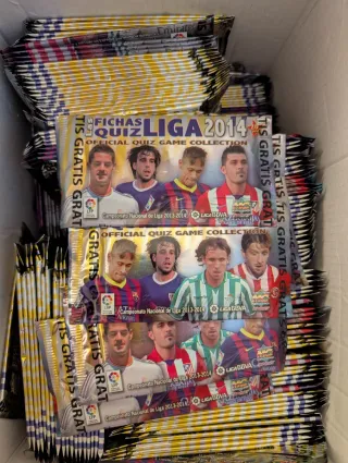 400 Sobres Fichas Liga 2014 Mundicromo