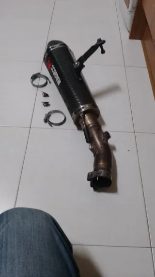 Tubo de escape Scorpion exhaust moto