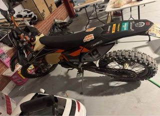 KTM 125 EXC 2015 Enduro Moto o cambio