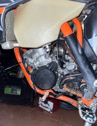 KTM 125 EXC 2015 Enduro Moto o cambio