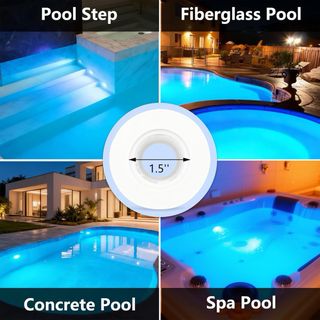 NUEVO! Foco LED Piscina Rosca 1,5 12W