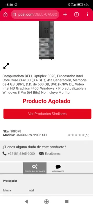Computer Dell Optiplex 3020 (da riparare)