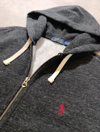 Sudadera Polo Ralph Lauren Gris Talla M