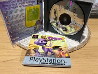 Spyro 2: Gateway to Glimmer PS1 PAL Español