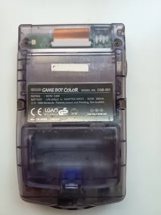 Game Boy Color Transparente con caja