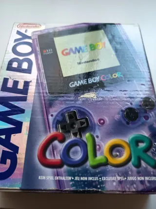 Game Boy Color Transparente con caja