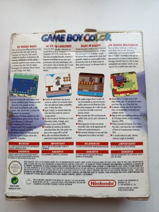 Game Boy Color Transparente con caja
