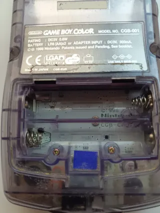 Game Boy Color Transparente con caja