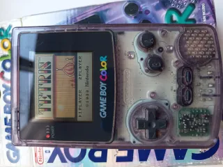 Game Boy Color Transparente con caja