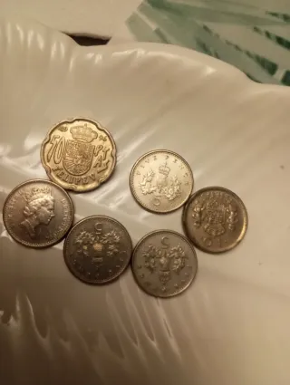 Colección de monedas antiguas