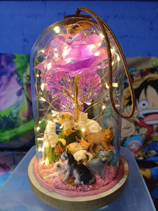 Lámpara Decorativa Gatitos