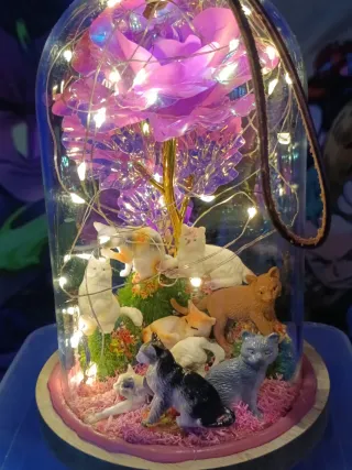 Lámpara Decorativa Gatitos