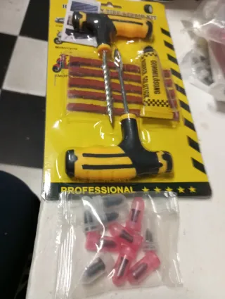 Kit Reparación Neumáticos Coche Moto
