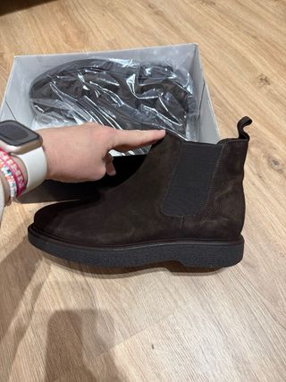 Botines Chelsea Dustin Marrones