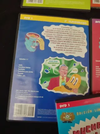 Lote 8 DVDs Muchachada Nui