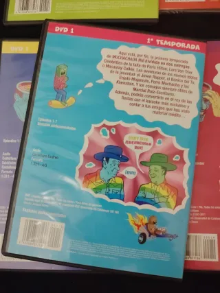 Lote 8 DVDs Muchachada Nui