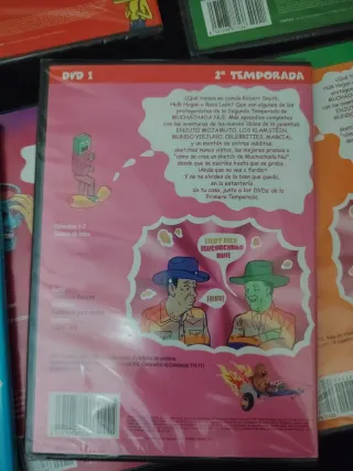 Lote 8 DVDs Muchachada Nui