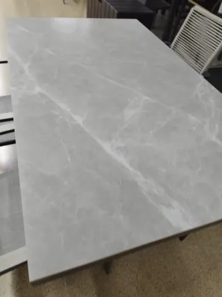 Mesa y 6 sillones exterior