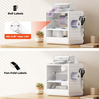 Organizador MUNBYN para etiquetas térmicas