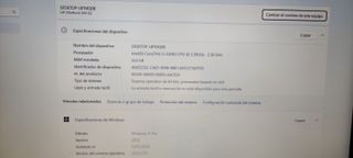 Portátil HP Core i5 16GB RAM 240GB SSD