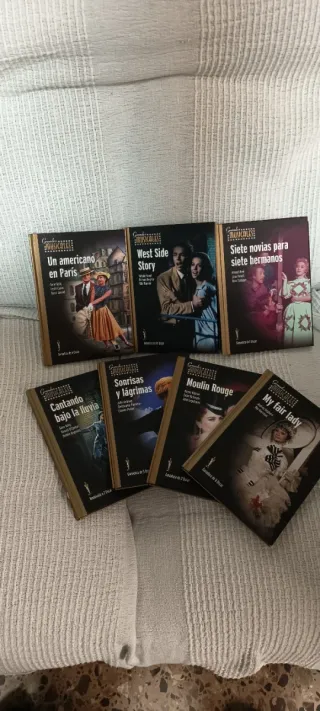 7 DVDs Musicales Películas Clásicas