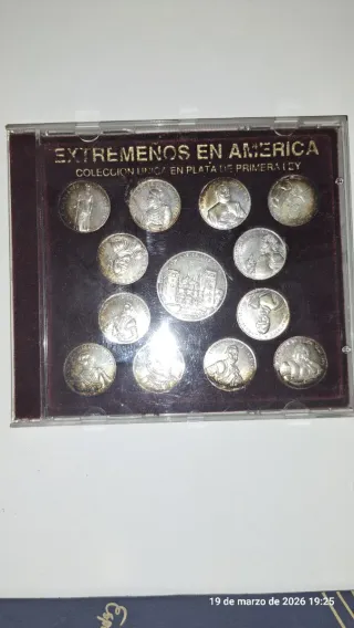 26 Medallas Plata 925 Mérida y Extremeños