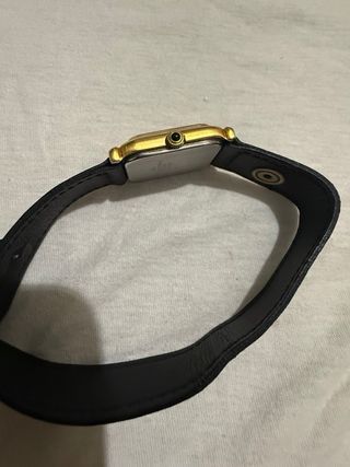 Reloj Vetta Dorado Correa Negra