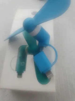 Ventilador para móvil iPhone y Android