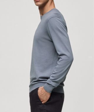 Mango - Jersey punto fino algodón 100%