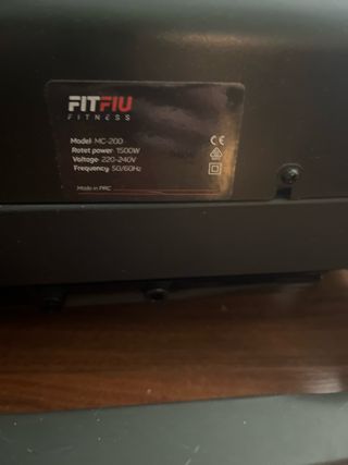 Cinta de correr FITFIU MC-200 1500W