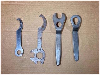 llaves de bicicleta clásica