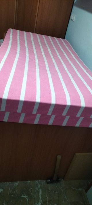 Cama nido 90cm con 2 colchones