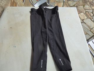 Perneras ciclismo BTWIN negras