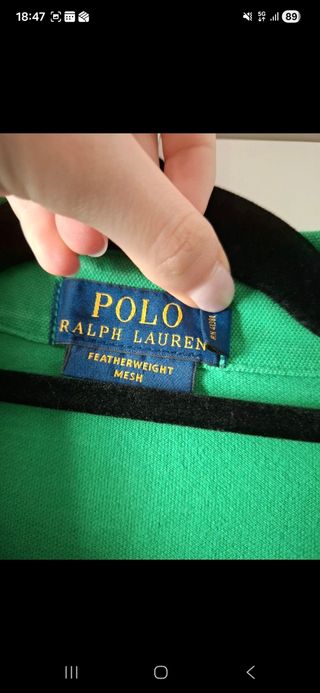 Polo Ralph Lauren verde taglia S