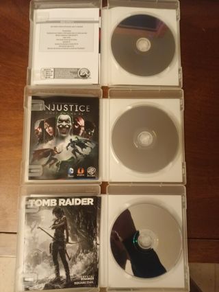 Pack 3 Juegos PS3: Tomb Raider, Injustice, Mass Ef