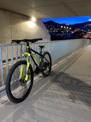 Bicicleta de descenso. Marca ktm Chicago