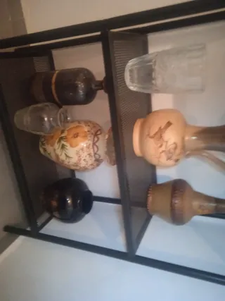 Juego de jarrones decorativos