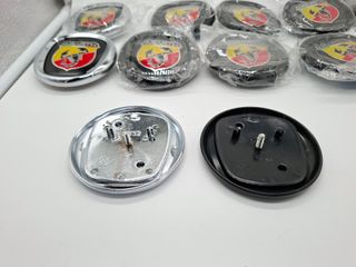 Lotto 9 stemmi Abarth 9cm